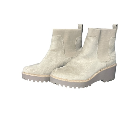 Dulce Vita women beige ankle boots - Picture 5 of 7